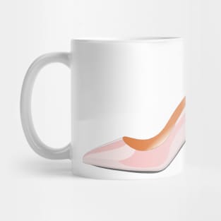 High Heeled shoe in Rose Quartz Mug